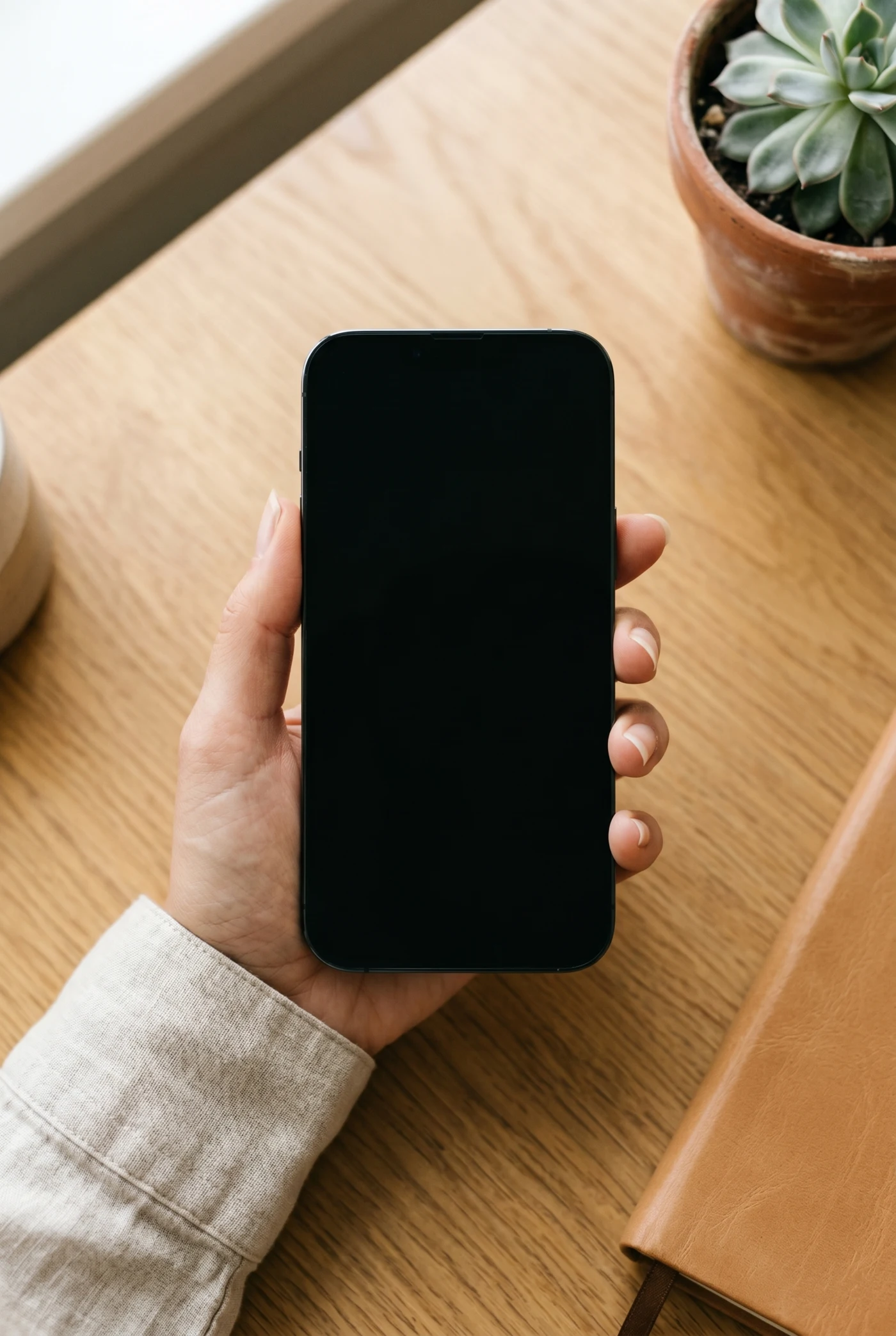 Maklerscreen-Setup-Guide auf dem Smartphone: aufklappbare Schritte mit Verkabelungs-Hilfsgrafiken